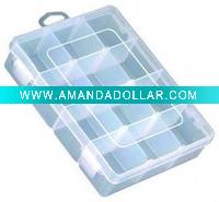 Wholesale Plastic 12 modules fishing tackle box (HL-YA764)