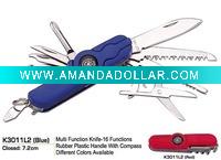 Wholesale Multi knife with rubber plastic handle