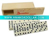 Wholesale Double Six Dominoes Set-Wooden Box