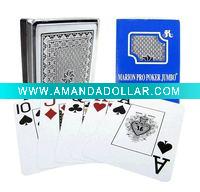 plastic playing cards