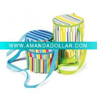 Disposable rolling cooler bag