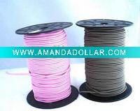 Wholesale elastic cord,stretch cord,polyester elastic cord,elastic string,bungee cord