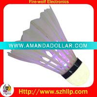 Wholesale Led flash badminton