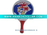 Wholesale wooden beach ball racket