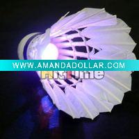 Wholesale Dark Night LED Badminton Shuttlecock Birdies Lighting Free Air Mail ONLY Wholesale