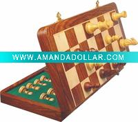 wooden classic chess set