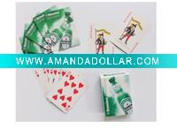 Promotional paper playing card