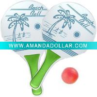 Wholesale wooden beach ball game