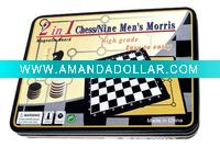 Magnetic board game
