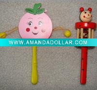 wooden jingle stick