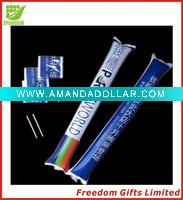 Wholesale Unique Design Logo Printed Inflatable Cheering Stick,Bangbang Stick/Air Stick/Noise Maker