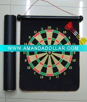 magnetic rolling dartboard