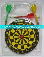 Paper dartboard