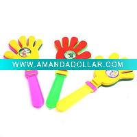 Wholesale noisemaker,cheering hand