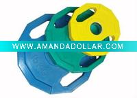 rubber coated plates