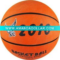 mini rubber basketball for promotion