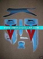 2011 customize cricket bat stickers with high quality