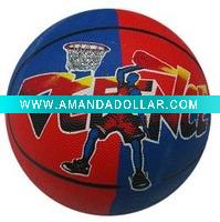 Wholesale sports rubber basketball