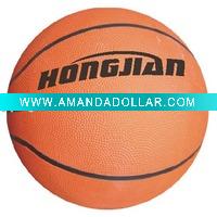Wholesale Sports Ball-NO.7 Rubber Orange Basketball