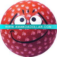 Wholesale Mini rubber basketball / mini ball (MINI010)