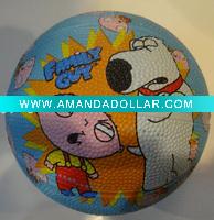 size 1 MINI rubber basketball