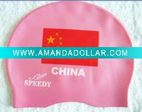Wholesale silicone swim cap