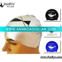 Wholesale 2011hot-sale silicone swimming cap,funny swimming cap,fish swimming cap