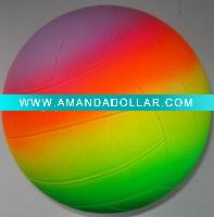 rainbow volleyball