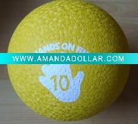 Wholesale 10" rubber playground ball