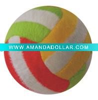 Wholesale 4'' Flannel Inflatable volleyball