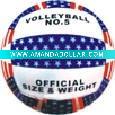 Wholesale NO. 5 rubber volleyball for sports