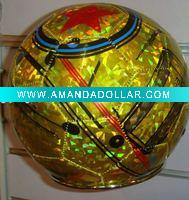 Size 5 rubber soccer ball