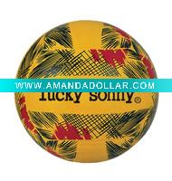 hand-stitch leather beach volleyball