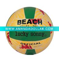 Wholesale fashionable beach rubber volleyball