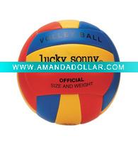 laminated leather volleyball