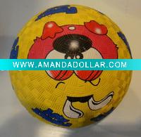 Wholesale 5" rubber playgroundball