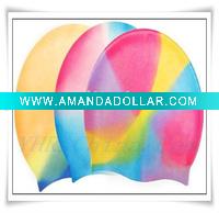 Wholesale Latest fashion colourful swimming cap