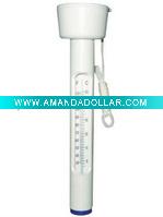 round floating thermometer
