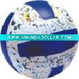 Wholesale No. 5 rubber volleyball ( white & color)