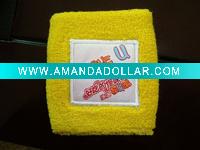 terry cotton wristband