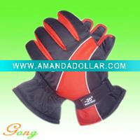 Wholesale 100%Polyester taslon ski glove
