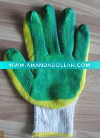 Latex Coated Gloves -Double Color