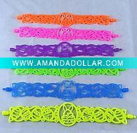 Wholesale Hollow bracelet Rubber Wristband