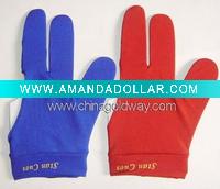 Wholesale Promotion Lycra Billiards Gloves