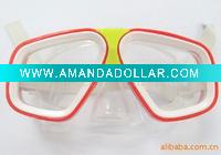 fashion silicone swimming glasses