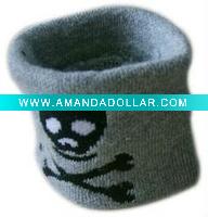 hot!fashion skeleton head wristband