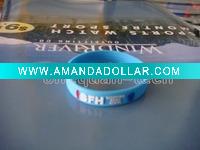 Wholesale silicone bracelets with neopren power wristbands