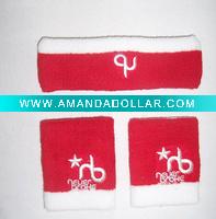 Wholesale headband and wristband
