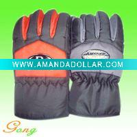 100%Polyester taslon ski glove