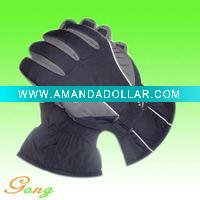 100%Polyester taslon ski glove